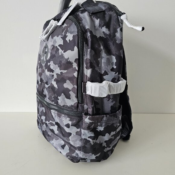 NWT LULULEMON TCA6 Grey Camo Lightweight New Crew Backpack OS Updated - Picture 3 of 13